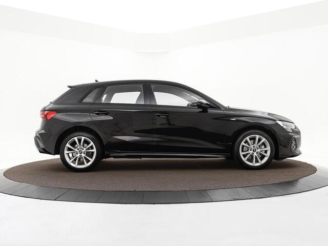 Audi A3 SPORTBACK 40 TFSIe 204pk S-tronic S edition · Camera · Stoelverwarming · Apple/Android Car Play · Park Assist · Navigatie · 17'' Inch · Garantie t/m 27-07-2029 of 100.000km
