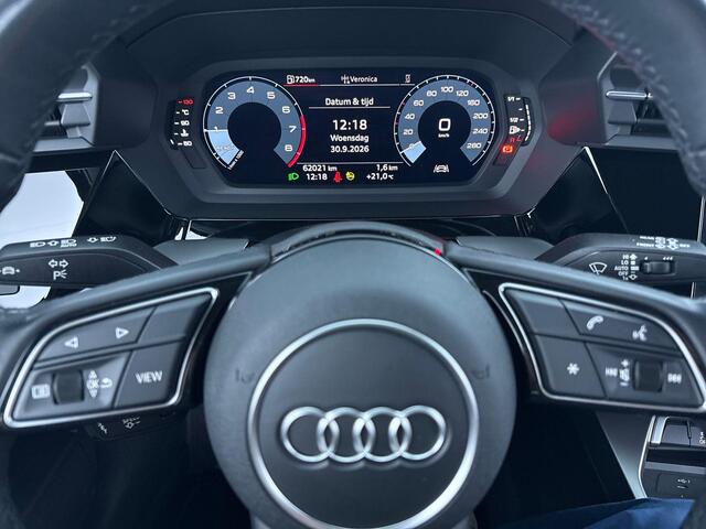 Audi A3 SPORTBACK 30 TFSI Pro Line 110 pk | Navigatie via app | Autom Airco | Parkeersensoren achter | Cruise Control | LED |