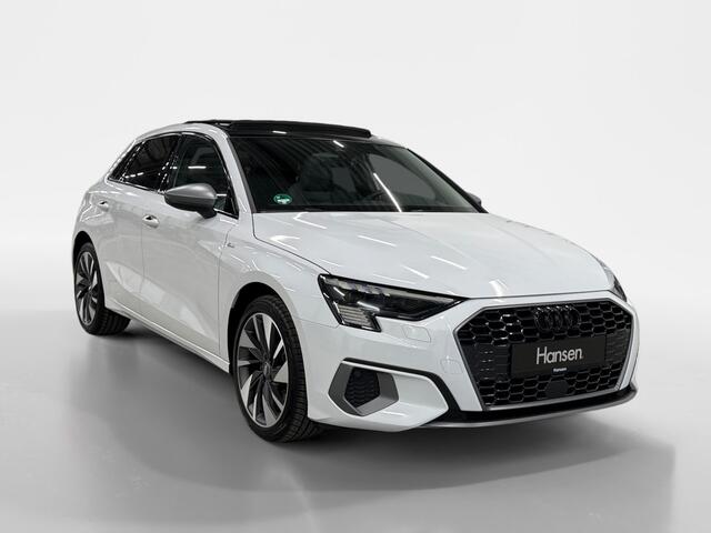 Audi A3 SPORTBACK 35 TFSI edition one I S-Line I Panoramadak I Leder I Stoelverwarming I Matrix LED I Cruise Control I CarPlay I