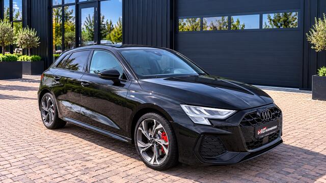Audi A3 SPORTBACK 45 TFSI-e plug in hybride S line, 200 KW/272 PK S Line, Comfort pakket, Automaat, 18", Panorama, Clima, Zwart pareleffect