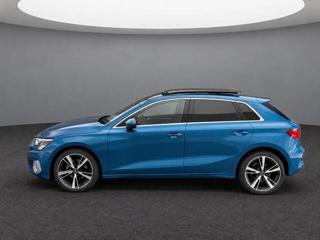 Audi A3 SPORTBACK 30 TFSI 110pk edition one · Panoramadak · Camera · P-Sensoren · Apple/Android Car Play · Cruise Control · 18'' Inch ·