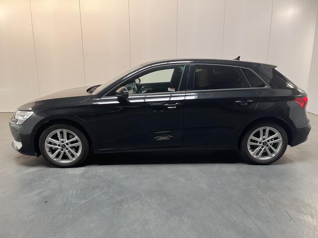 Audi A3 SPORTBACK 40 TFSI e Advanced / GARANTIE TM 11-2030/ AUTOMAAT/ ACC/ SMARTPHONE INTERFACE/ PARK.SENSOR.V+A/ CAMERA/ STOELVERWARM./ ELEK.STOEL/ ELEK.ACHTERKLEP/ KEYLESS/ NAVI/ DAB/ CLIMA/ LED/ 17'' LMV