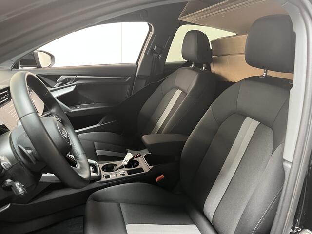 Audi A3 SPORTBACK 40 TFSI e Advanced / GARANTIE TM 11-2030/ AUTOMAAT/ ACC/ SMARTPHONE INTERFACE/ PARK.SENSOR.V+A/ CAMERA/ STOELVERWARM./ ELEK.STOEL/ ELEK.ACHTERKLEP/ KEYLESS/ NAVI/ DAB/ CLIMA/ LED/ 17'' LMV