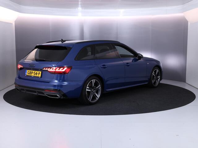Audi A4 Avant 35 TFSI S edition Competition 150 pk S-tronic | Verlengde garantie | Navigatie | Parkeersensoren | Autom. airco (3 zones) | Stoelverwarming | S-Line |