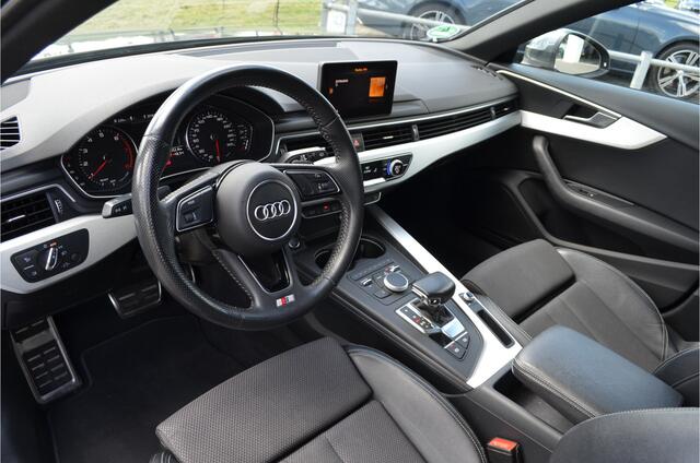 Audi A4 Avant 1.4 TFSI 3x S-line Daytona grijs | Full LED | Climate | Navi | Getint glas | Elektr achterklep | NL auto | Half leer