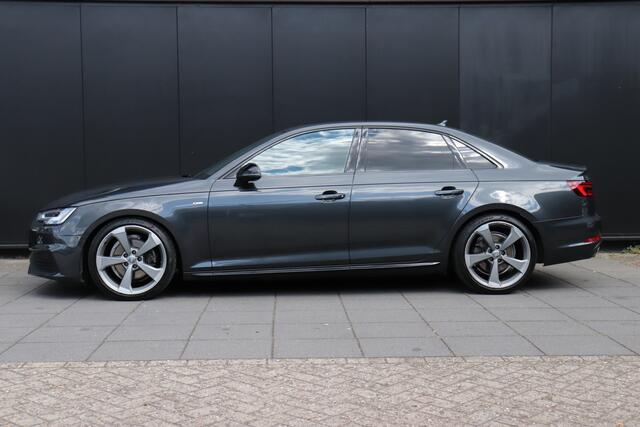 Audi A4 Limousine 2.0 TFSI 190PK Sport S line black edition | S LINE | STOELVERW. | CAMERA | NAVI | CRUISE |