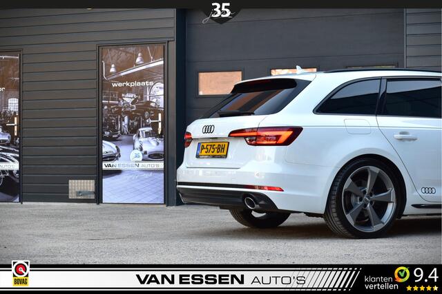 Audi A4 Avant 2.0 TFSI MHEV Sport S line Black Edition Navi 19-Inch Virtueel Dashboard Nieuwstaat!