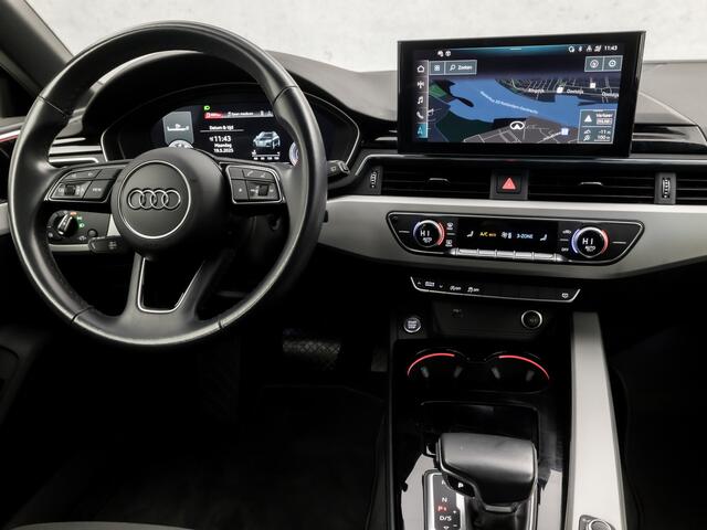 Audi A4 Avant 35 TFSI Sportline Automaat (VIRTUAL COCKPIT, APPLE CARPLAY, SFEERVERLICHTING, ZWART HEMEL, GROOT NAVI, LED KOPLAMPEN, SPORTSTOELEN, CRUISE, ELEK ACHTERKLEP, NIEUWE APK, NIEUWSTAAT)