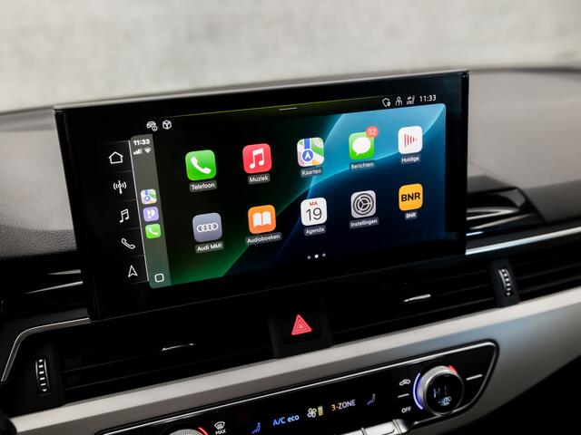 Audi A4 Avant 35 TFSI Sportline Automaat (VIRTUAL COCKPIT, APPLE CARPLAY, SFEERVERLICHTING, ZWART HEMEL, GROOT NAVI, LED KOPLAMPEN, SPORTSTOELEN, CRUISE, ELEK ACHTERKLEP, NIEUWE APK, NIEUWSTAAT)