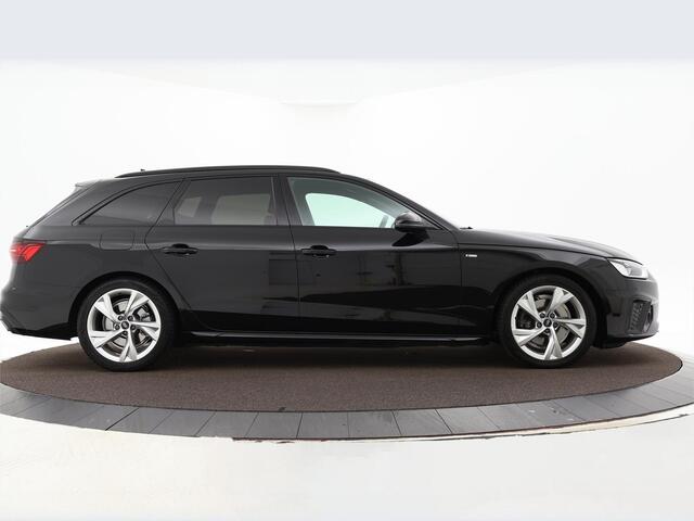 Audi A4 Avant 35 Tfsi 150pk S-tronic S edition · Automaat · Camera · Elek. Achterklep · Optiekpakket Zwart · Navigatie · Stoelverwarming · 18'' Inch velgen ·