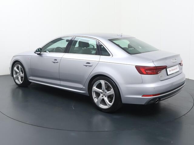 Audi A4 Limousine 1.4 TFSI Sport S line edition | Automaat | Sline interieur + exterieur | Multifunctioneel stuurwiel | Flippers | Automatische verlichting | Deurvergrendeling | Kinderslot | Climate | Drive-select | Navigatie | Bluetooth | Parkeersesnoren achter 
