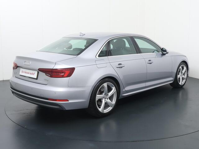Audi A4 Limousine 1.4 TFSI Sport S line edition | Automaat | Sline interieur + exterieur | Multifunctioneel stuurwiel | Flippers | Automatische verlichting | Deurvergrendeling | Kinderslot | Climate | Drive-select | Navigatie | Bluetooth | Parkeersesnoren achter 