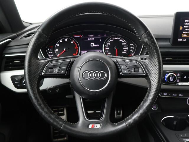 Audi A4 Limousine 1.4 TFSI Sport S line edition | Automaat | Sline interieur + exterieur | Multifunctioneel stuurwiel | Flippers | Automatische verlichting | Deurvergrendeling | Kinderslot | Climate | Drive-select | Navigatie | Bluetooth | Parkeersesnoren achter 