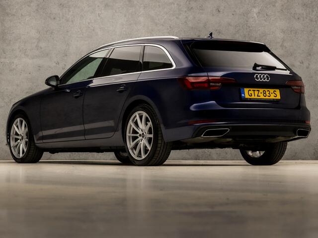 Audi A4 Avant 35 TFSI Sportline Automaat (APPLE CARPLAY, NAVIGATIE, CLIMATE, STOELVERWARMING, LEDEREN SPORTSTOELEN, GETINT GLAS, LED KOPLAMPEN, ELEK ACHTERKLEP, PARKEERSENSOREN, NIEUWSTAAT)