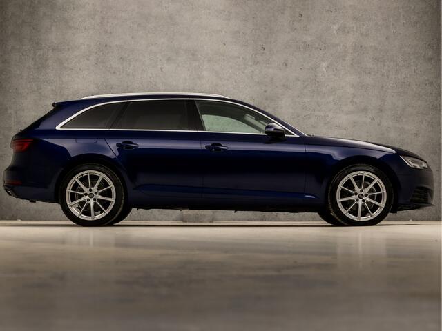 Audi A4 Avant 35 TFSI Sportline Automaat (APPLE CARPLAY, NAVIGATIE, CLIMATE, STOELVERWARMING, LEDEREN SPORTSTOELEN, GETINT GLAS, LED KOPLAMPEN, ELEK ACHTERKLEP, PARKEERSENSOREN, NIEUWSTAAT)