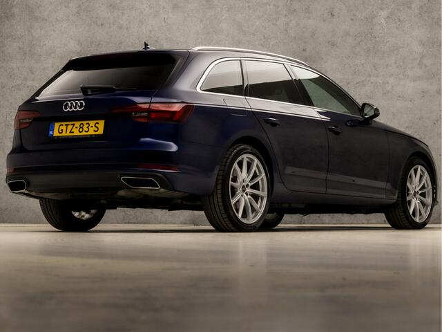 Audi A4 Avant 35 TFSI Sportline Automaat (APPLE CARPLAY, NAVIGATIE, CLIMATE, STOELVERWARMING, LEDEREN SPORTSTOELEN, GETINT GLAS, LED KOPLAMPEN, ELEK ACHTERKLEP, PARKEERSENSOREN, NIEUWSTAAT)