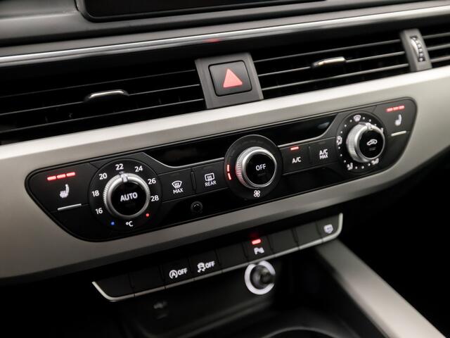 Audi A4 Avant 35 TFSI Sportline Automaat (APPLE CARPLAY, NAVIGATIE, CLIMATE, STOELVERWARMING, LEDEREN SPORTSTOELEN, GETINT GLAS, LED KOPLAMPEN, ELEK ACHTERKLEP, PARKEERSENSOREN, NIEUWSTAAT)