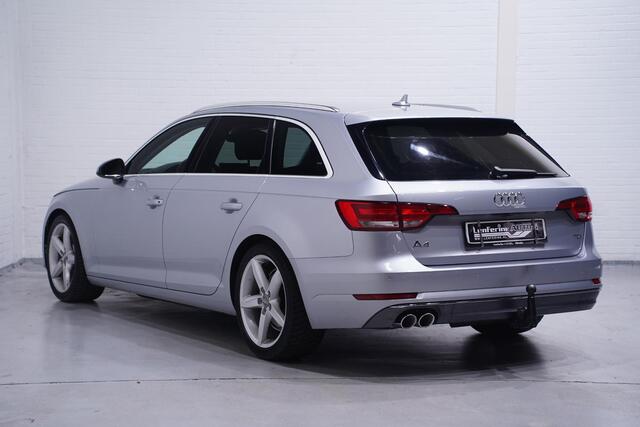 Audi A4 Avant 2.0 TDI ultra S Design Pro Line Plus digi-cockpit sportstoelen drive-select leder/alcantara wegklapbare-trekhaak sportonderstel keyless start/entry schakelflippers cruise controle PDC v+a 18"LMV private-glas