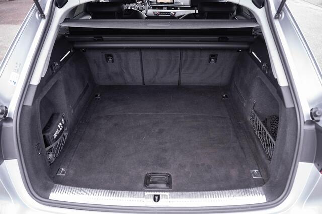 Audi A4 Avant 2.0 TDI ultra S Design Pro Line Plus digi-cockpit sportstoelen drive-select leder/alcantara wegklapbare-trekhaak sportonderstel keyless start/entry schakelflippers cruise controle PDC v+a 18"LMV private-glas
