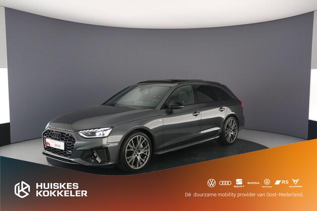 Audi A4 Avant 40 TFSI S edition 204PK | S Line | Adapt. Cruise | Pano. Dak | Zwart-Optiek | Stoelverwarming |Trekhaak | 19-Inch | Ambient-Lightning | City/Tour-Pack |