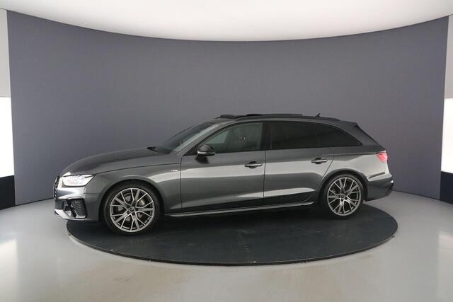 Audi A4 Avant 40 TFSI S edition 204PK | S Line | Adapt. Cruise | Pano. Dak | Zwart-Optiek | Stoelverwarming |Trekhaak | 19-Inch | Ambient-Lightning | City/Tour-Pack |
