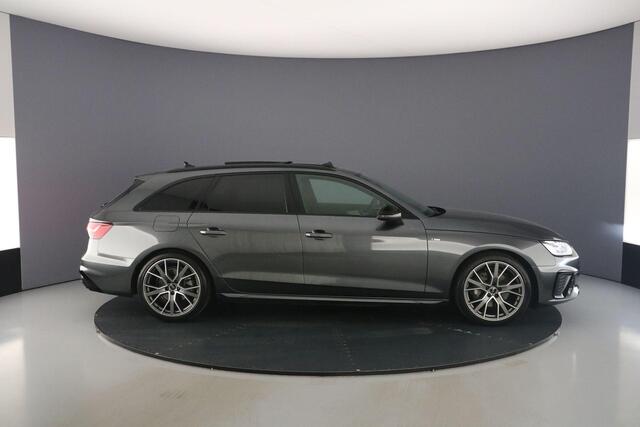 Audi A4 Avant 40 TFSI S edition 204PK | S Line | Adapt. Cruise | Pano. Dak | Zwart-Optiek | Stoelverwarming |Trekhaak | 19-Inch | Ambient-Lightning | City/Tour-Pack |
