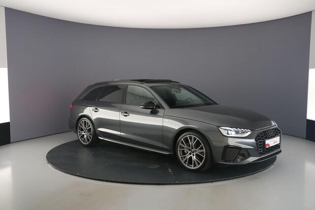 Audi A4 Avant 40 TFSI S edition 204PK | S Line | Adapt. Cruise | Pano. Dak | Zwart-Optiek | Stoelverwarming |Trekhaak | 19-Inch | Ambient-Lightning | City/Tour-Pack |