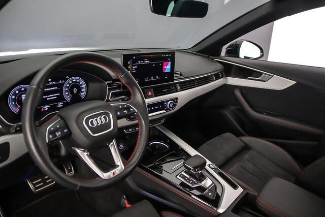 Audi A4 Avant 40 TFSI S edition 204PK | S Line | Adapt. Cruise | Pano. Dak | Zwart-Optiek | Stoelverwarming |Trekhaak | 19-Inch | Ambient-Lightning | City/Tour-Pack |