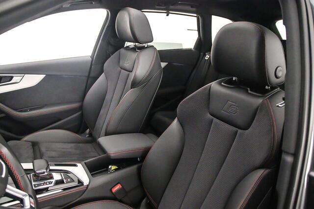 Audi A4 Avant 40 TFSI S edition 204PK | S Line | Adapt. Cruise | Pano. Dak | Zwart-Optiek | Stoelverwarming |Trekhaak | 19-Inch | Ambient-Lightning | City/Tour-Pack |