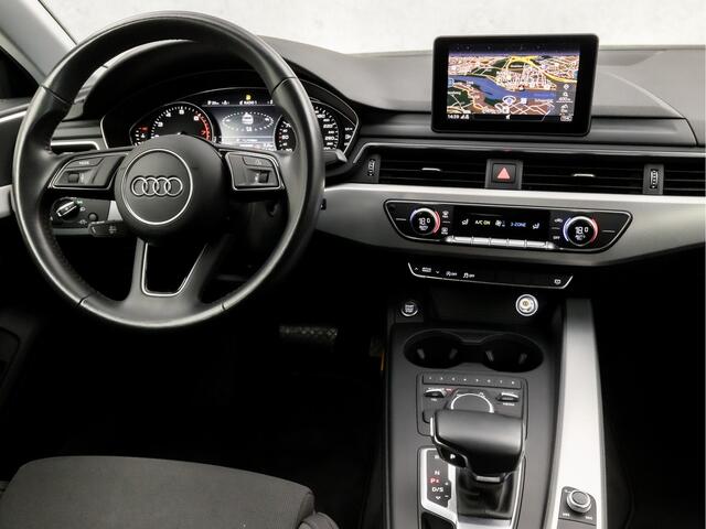 Audi A4 Limousine 1.4 TFSI Sport 150Pk Automaat (NAVIGATIE, CLIMATE, CRUISE, LED KOPLAMPEN, SPORTSTOELEN, PARKEERSENSOREN, DYNAMISCHE KNIPPERLICHTEN, NIEUWSTAAT)