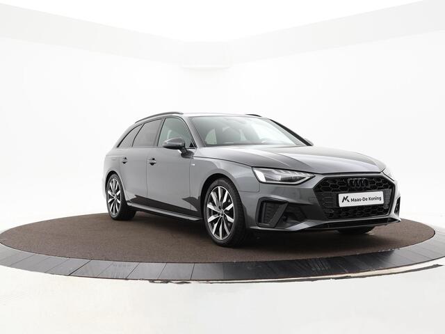 Audi A4 Avant 35 Tfsi 150pk S-tronic S edition Competition · Camera · Apple/Android Car Play · Navi · P-Sensoren · Zwart Optiek · Alarm · 18'' Inch · Garantie t/m 26-03-2028 of 100.000km