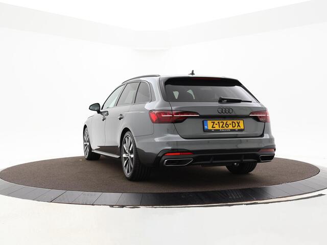Audi A4 Avant 35 Tfsi 150pk S-tronic S edition Competition · Camera · Apple/Android Car Play · Navi · P-Sensoren · Zwart Optiek · Alarm · 18'' Inch · Garantie t/m 26-03-2028 of 100.000km