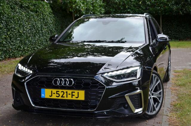 Audi A4 Avant 40 TFSI Launch edition Sport S Line Automaat/Groot-Navi/Virtual-Dashbord/Navi/Cr-Controle/Ecc/Pdc/19-Inch Lmv/Achteruitrijcamera/Privacy-Glass