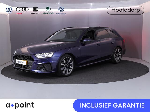 Audi A4 Avant 35 TFSI S edition Competition 150 pk S-tronic | Verlengde garantie | Navigatie | Parkeersensoren | LED koplampen | Stoelverwarming | S-Line |
