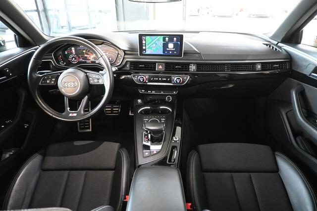 Audi A4 Avant 2.0 TFSI 190PK Black Edition Automaat 3x S-Line LED Virtual Cockpit Adaptief 100% Onderhouden Inruil mogelijk!