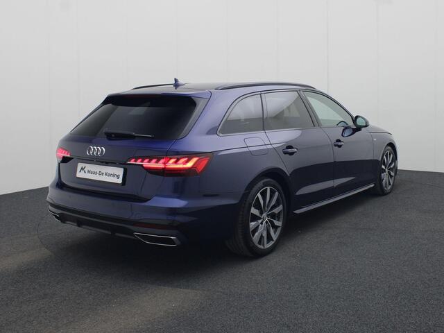 Audi A4 Avant 35 TFSI 150pk S Line · Camera · Elektrische stoelverstelling · Apple/Android Car Play · Bang & Olufsen sound ·