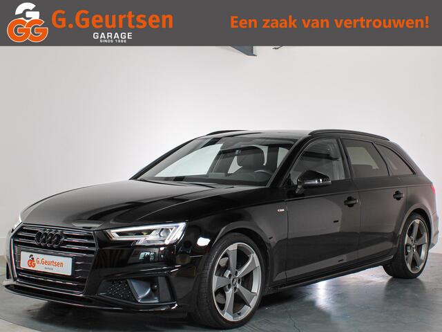 Audi A4 Avant 35 TFSI S-line Black Edition Volleder, LED, Rode Stiksels, Navigatie, Cruise Control, Stoelverwarming,