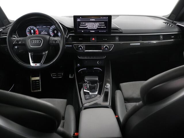 Audi A4 Avant 40 TFSI S Line | Quattro | B&O Audio | Panoramadak | Ele.verstelbare stoelen + Geheugen | Stoelverwarming v + a | Apple CarPlay/Android Auto | 360 Camera | Ele. wegklapbare trekhaak | Sport-Chassis | Matrix-Led | HUD | Sportstoelen |
