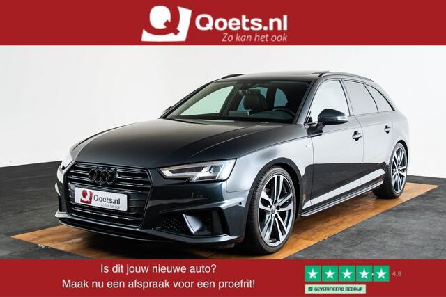Audi A4 Avant 40 TFSI Sport S line black edition Panoramadak - Head up - Elektrisch verstelbare/verwarmde stoelen - Interieurvoorverwarming - B&O - Assistentiepakket City/Parking - MMI navigatie plus -