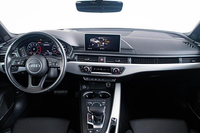 Audi A4 Avant 40 TFSI Sport S line black edition Panoramadak - Head up - Elektrisch verstelbare/verwarmde stoelen - Interieurvoorverwarming - B&O - Assistentiepakket City/Parking - MMI navigatie plus -