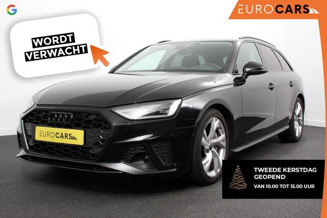 Audi A4 Avant 40 TFSI 204pk S-tronic S-Line Black Edition | Navigatie | Apple Carplay/Android Auto | Adaptive Cruise Control | Parkeersensoren | Camera | Dodehoek Assistent | Elektrische Achterklep | Stoelverwarming | Climate Control |