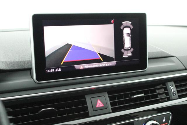 Audi A4 Avant 2.0 TFSI 190pk MHEV Sport S line Black Edition Panoramadak Leder Virtual Cockpit Stoelverwarming Camera ACC