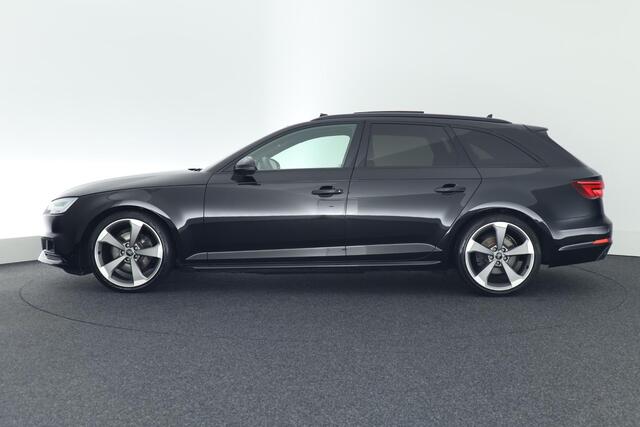 Audi A4 Avant 2.0 TFSI 190pk MHEV Sport S line Black Edition Panoramadak Leder Virtual Cockpit Stoelverwarming Camera ACC