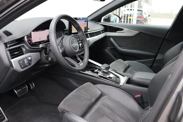 Audi A4 Avant 45 TFSI Quattro S-line Black Optic Massage HU Disp. Matrix Trekhaak