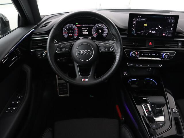 Audi A4 35 TFSI S edition Competion | Origineel NL | Trekhaak | Sfeerverlichting | Virtual Cockpit | Carplay | Sportstoelen | Half leder | Full LED | Navigatie | Parkeerhulp | Cruise control | S Line