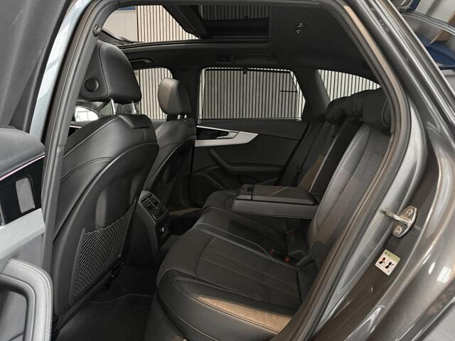 Audi A4 Avant 35 TFSI S edition - PANORAMADAK - STOELVERWARMING - TREKHAAK - LED - CARPLAY - AUTOMAAT - ZWART OPTIEK