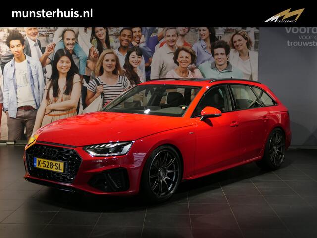 Audi A4 Avant 35 TFSI S edition - Occasion Lease vanaf ¤664 p/m - *Rood metalliclak* - Panoramadak - BANG & OLUFSEN audio