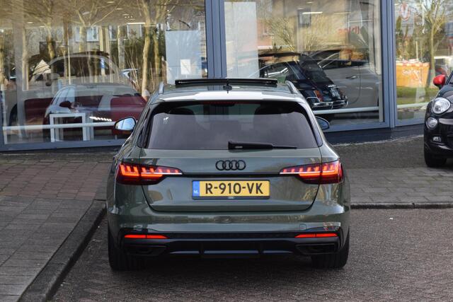 Audi A4 Avant 35 TFSI S edition|Districtgroen|20"|Pano|Black|