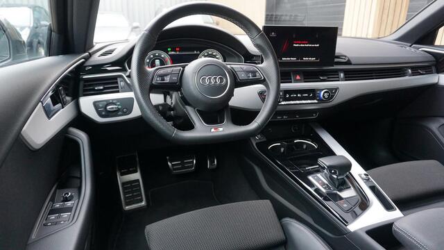 Audi A4 Avant 35 TFSI 150pk 2x S-Line *Black Optik* LED *Elek.Trekhaak* 19inch LM Rotor Virtual Cockpit 58067km! *Daytona Grey*