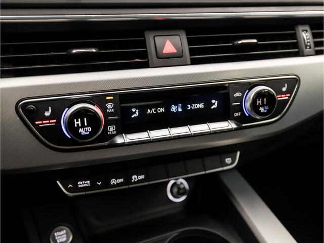 Audi A4 Avant 35 TFSI Sport 150Pk Automaat (GROOT NAVI, CLIMATE, STOELVERWARMING, TREKHAAK, SPORTSTOELEN, LED KOPLAMPEN, SPORTSTUUR, ELEKTRISCHE ACHTERKLEP, NIEUWSTAAT)